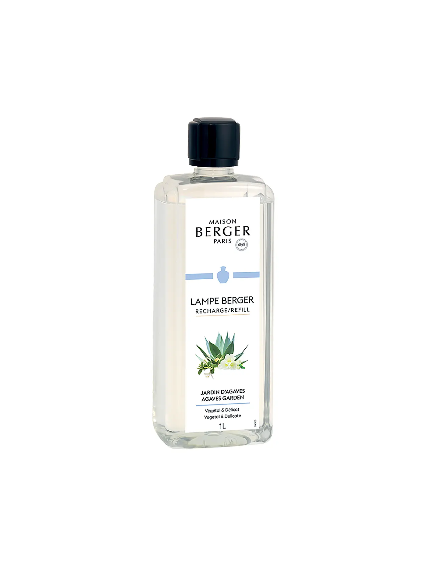 MAISON BERGER PARIS | Refill Umhüllende Tonkabohne - Lampe Berger Duft 1000ml | transparent